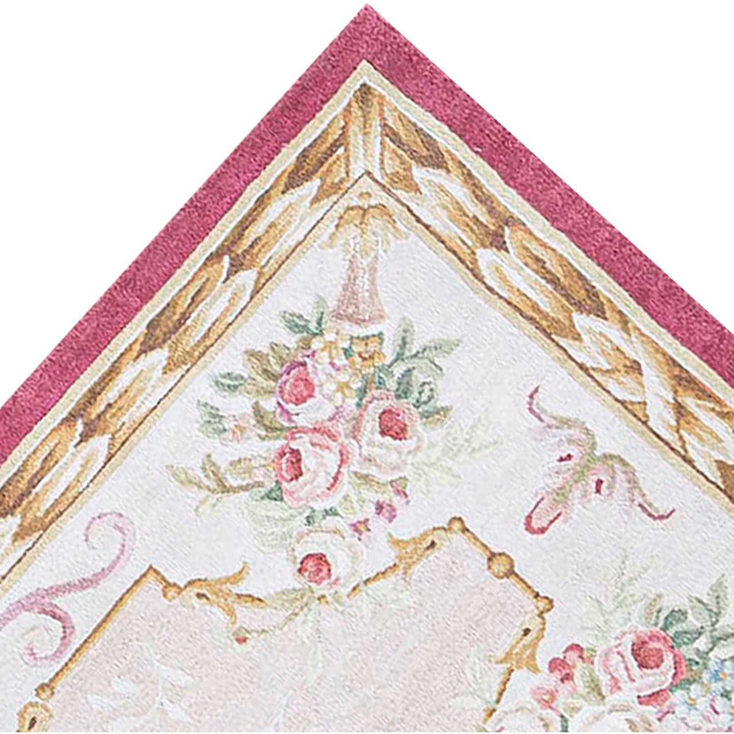 RENAISSANCE SAVONNERIE SAV-3 PEACH / RED 2'9" X 5'1"