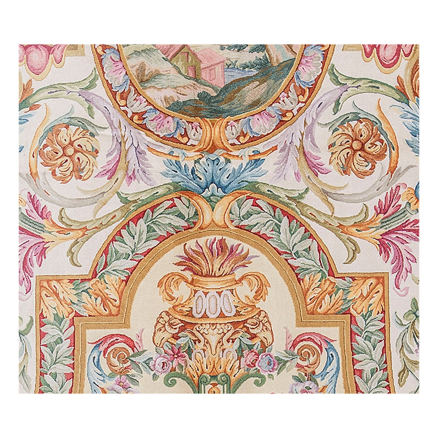 RENAISSANCE SAVONNERIE S199I IVORY 6'7" X 15'6"