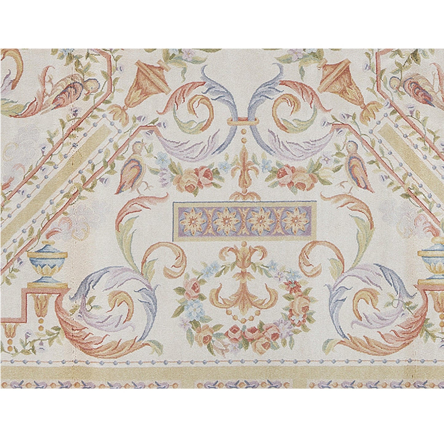 RENAISSANCE SAVONNERIE S-156 IVORY / BEIGE 10'1" X 14'1"