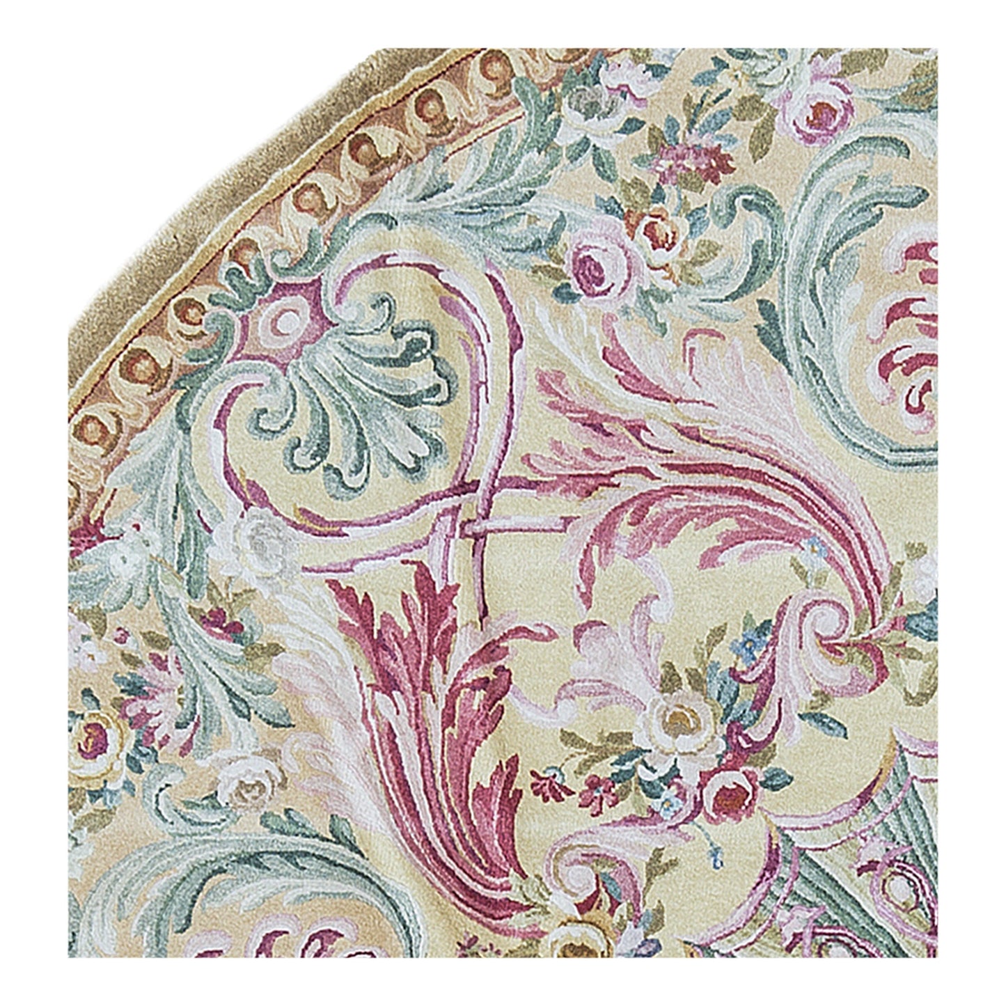 RENAISSANCE SAVONNERIE S162G GOLD / MULTI 8'1" X 8'1"
