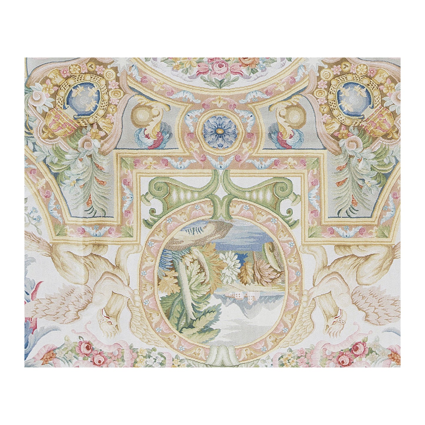 RENAISSANCE SAVONNERIE S179I CREAM / IVORY 9' X 12'