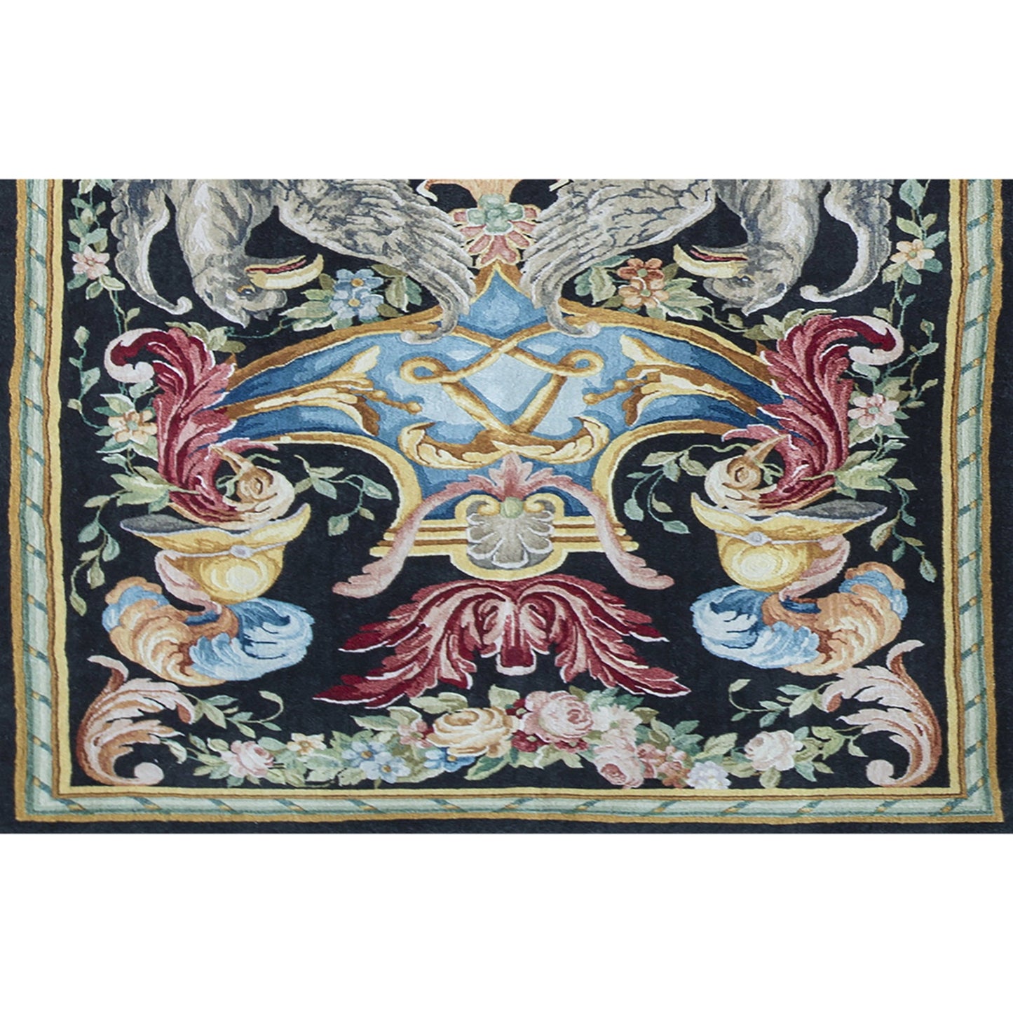 RENAISSANCE SAVONNERIE S118B BLACK / MULTI 10' X 20'