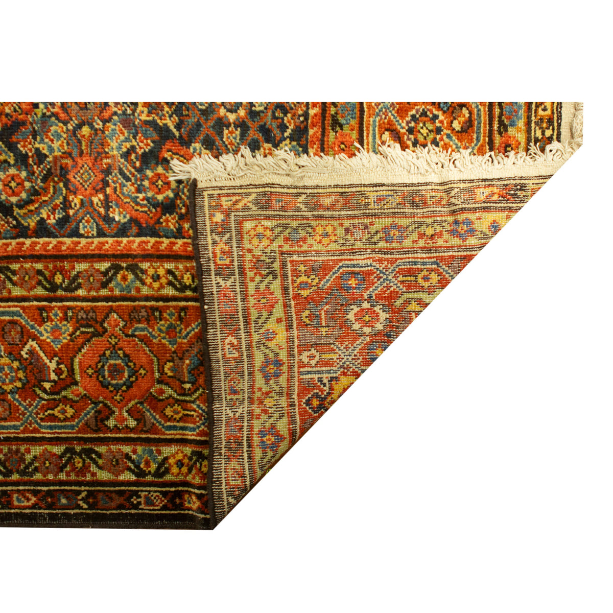 ANTIQUE FARAHAN ROSE / NAVY 8'5" X 20'4"