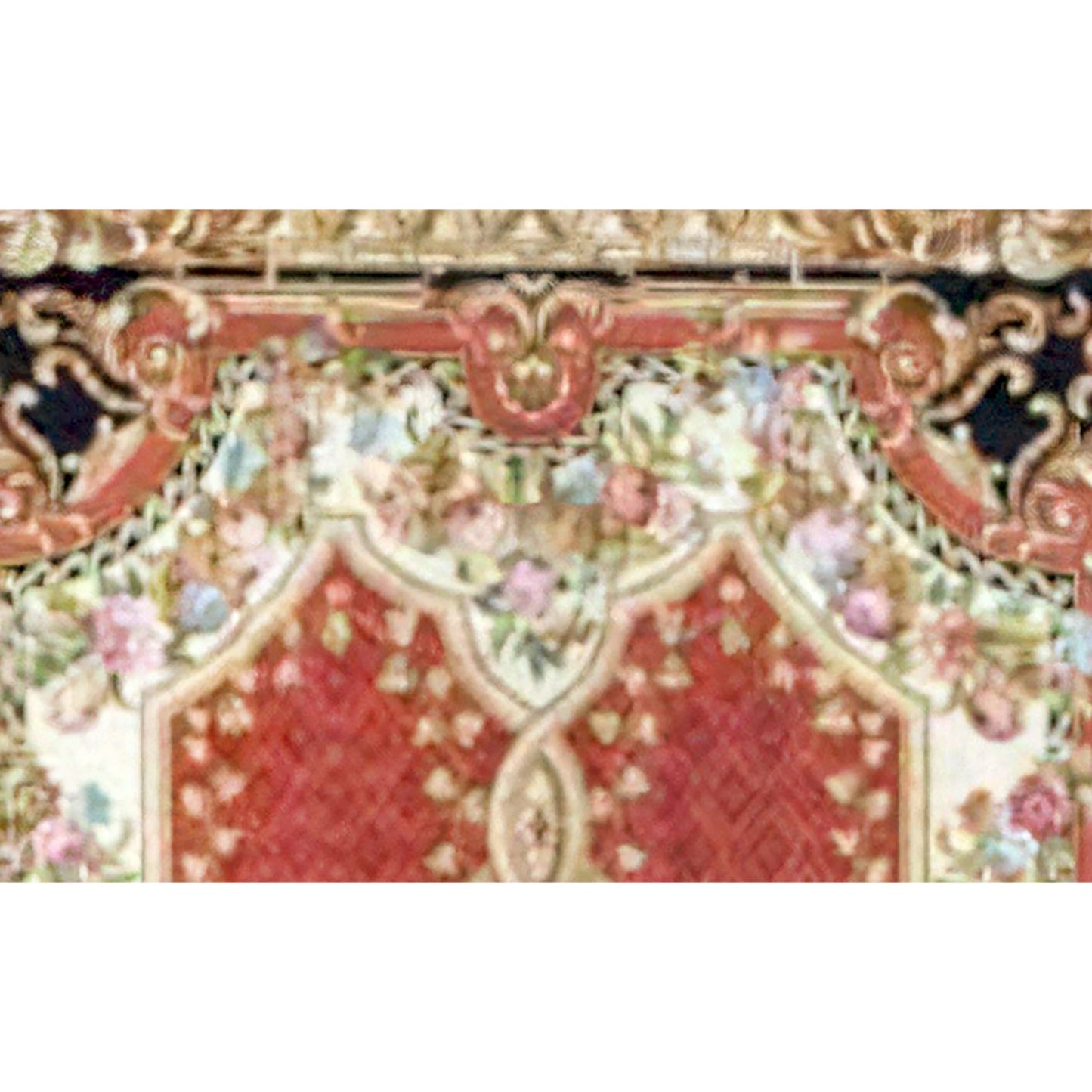 RENAISSANCE SAVONNERIE S-91B RED / IVORY 12' X 18'1"