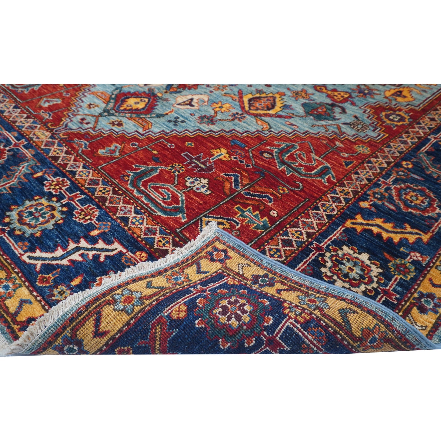 ARYANA BAKSH RED / BLUE 5'10" X 8'5"
