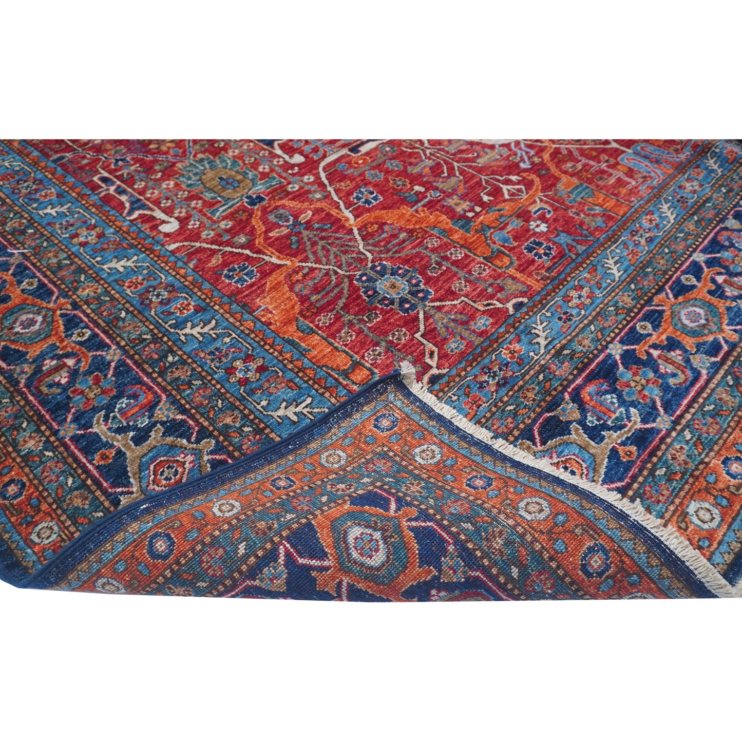 ARYANA ARYAN RED / NAVY 7'10" X 9'11"