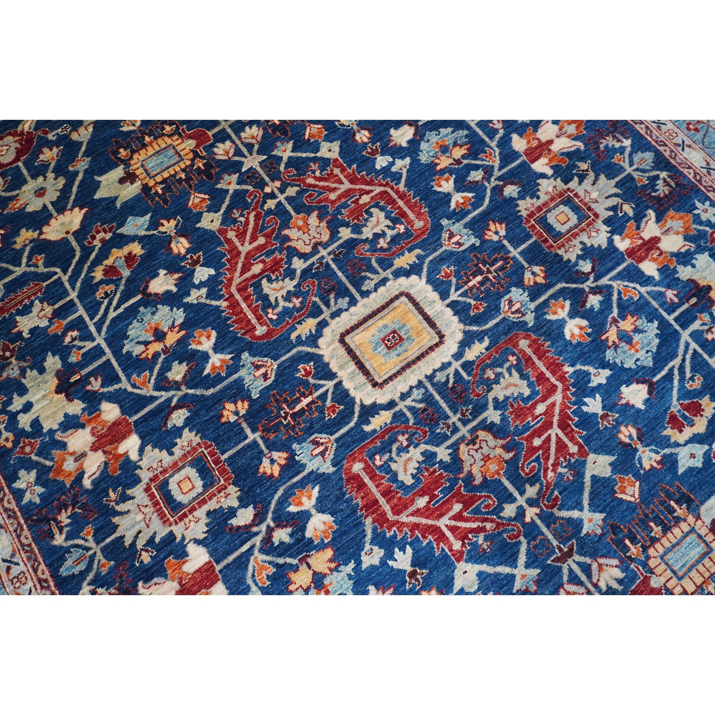 ARYANA ARYAN NAVY / LIGHT BLUE 8'8" X 11'8"