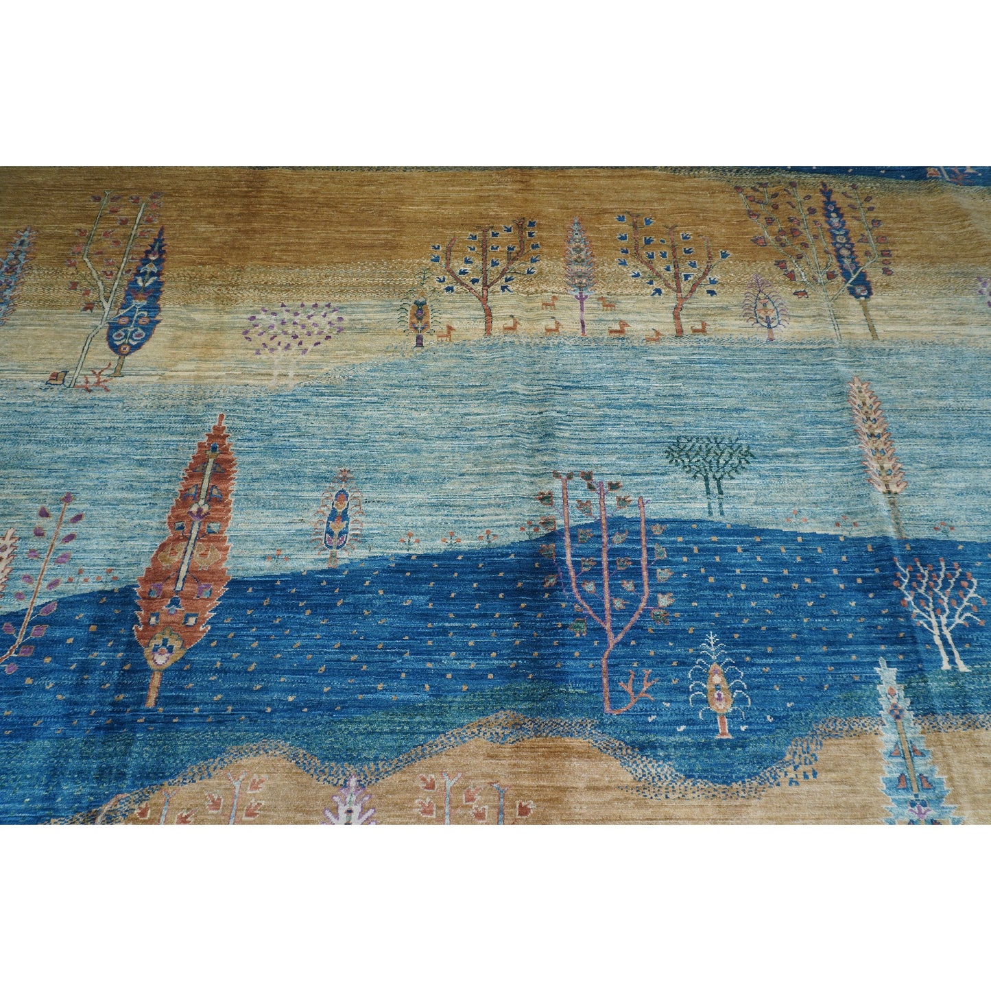 ARYANA GABEH BLUE / MULTI 9'8" X 13'6"