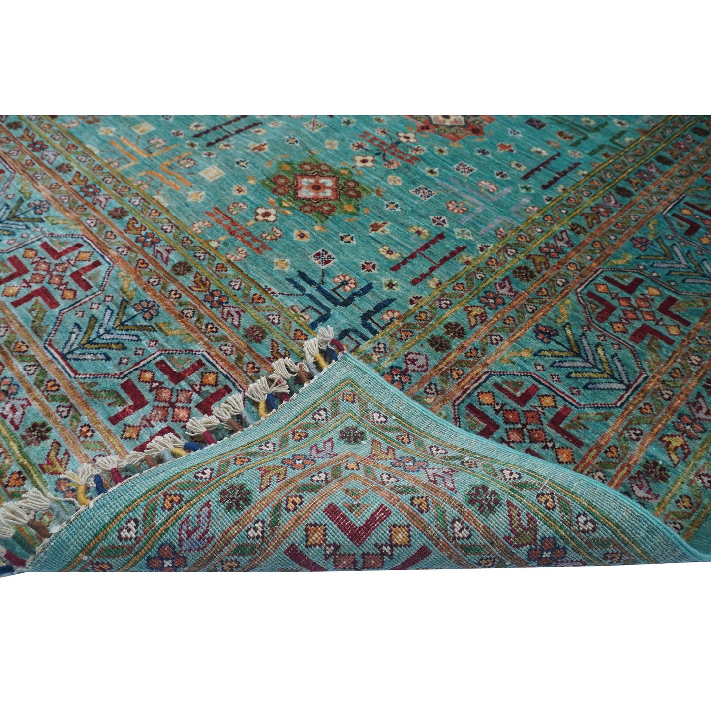 ARYANA ARYAN LIGHT GREEN / LIGHT GREEN 8'10" X 12'3"