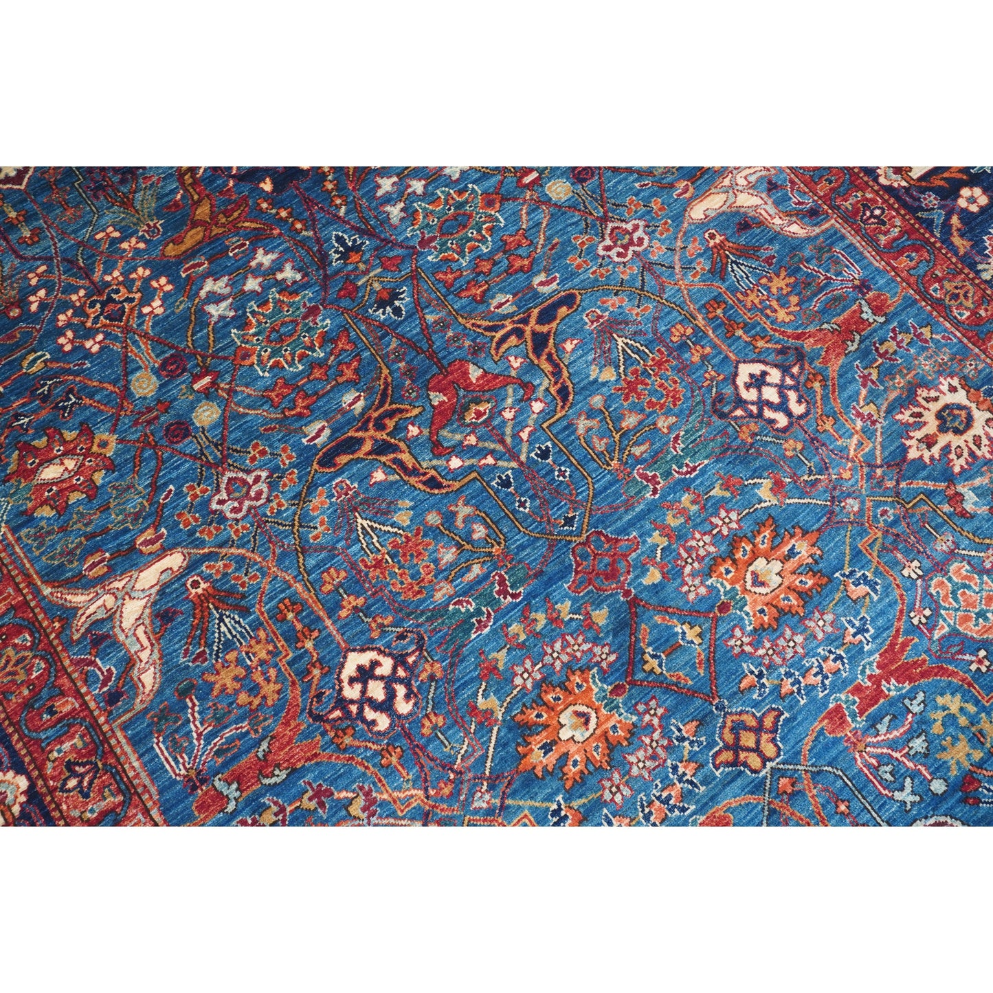 ARYANA ARYAN LIGHT BLUE / NAVY 5'10" X 8'3"