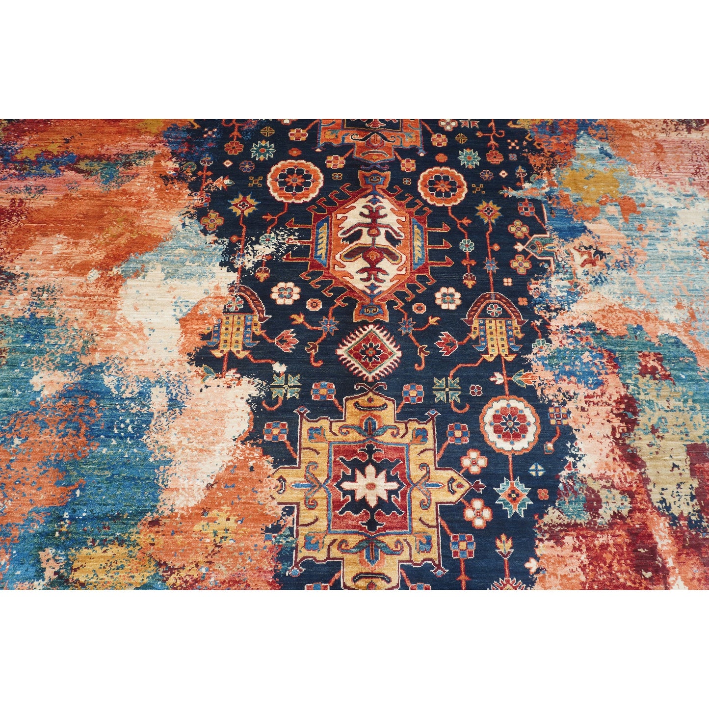 ARYANA MAMAB BLUE / MULTI 8'10" X 11'9"