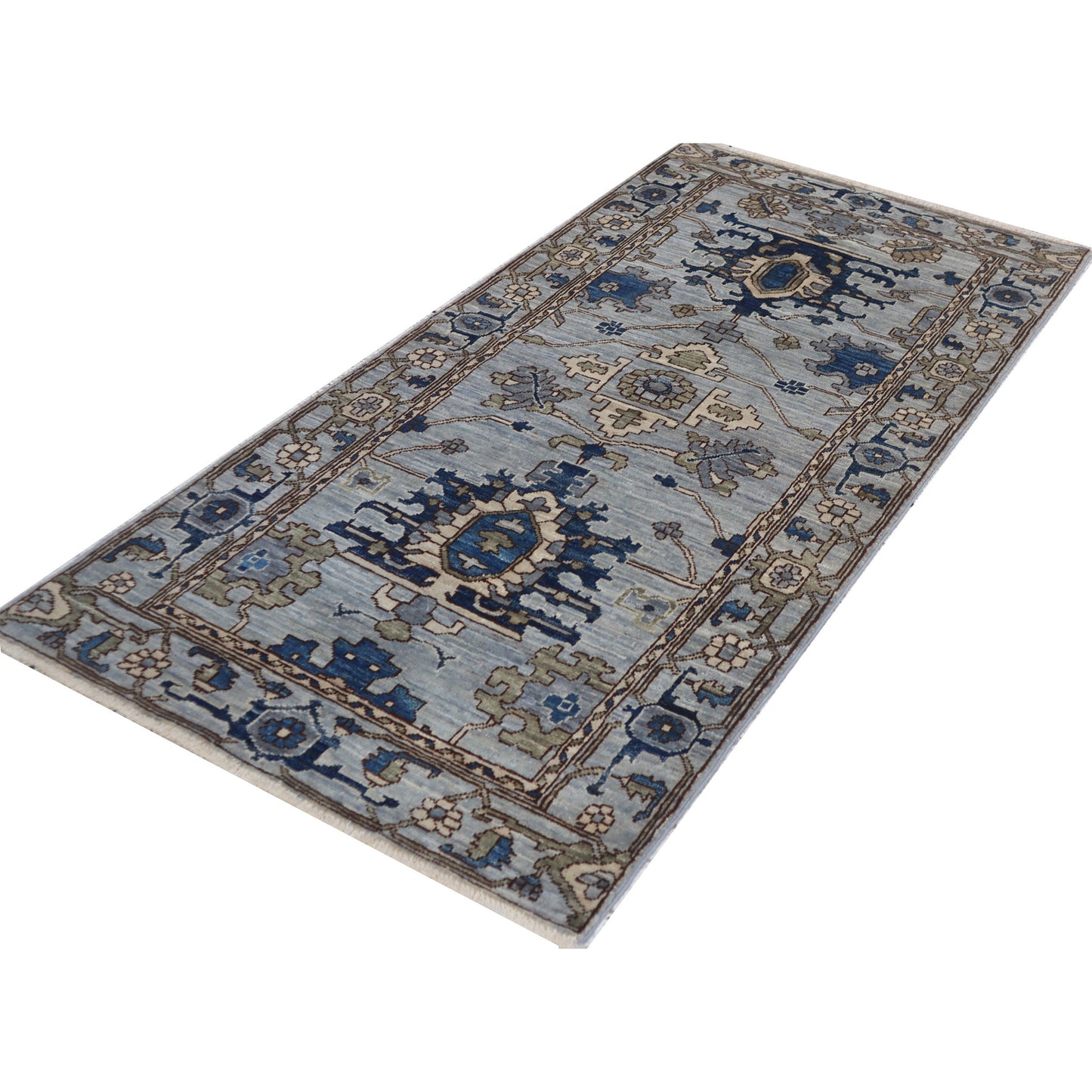 ARYANA ARYAN GREY / NAVY 2'8" X 5'8"