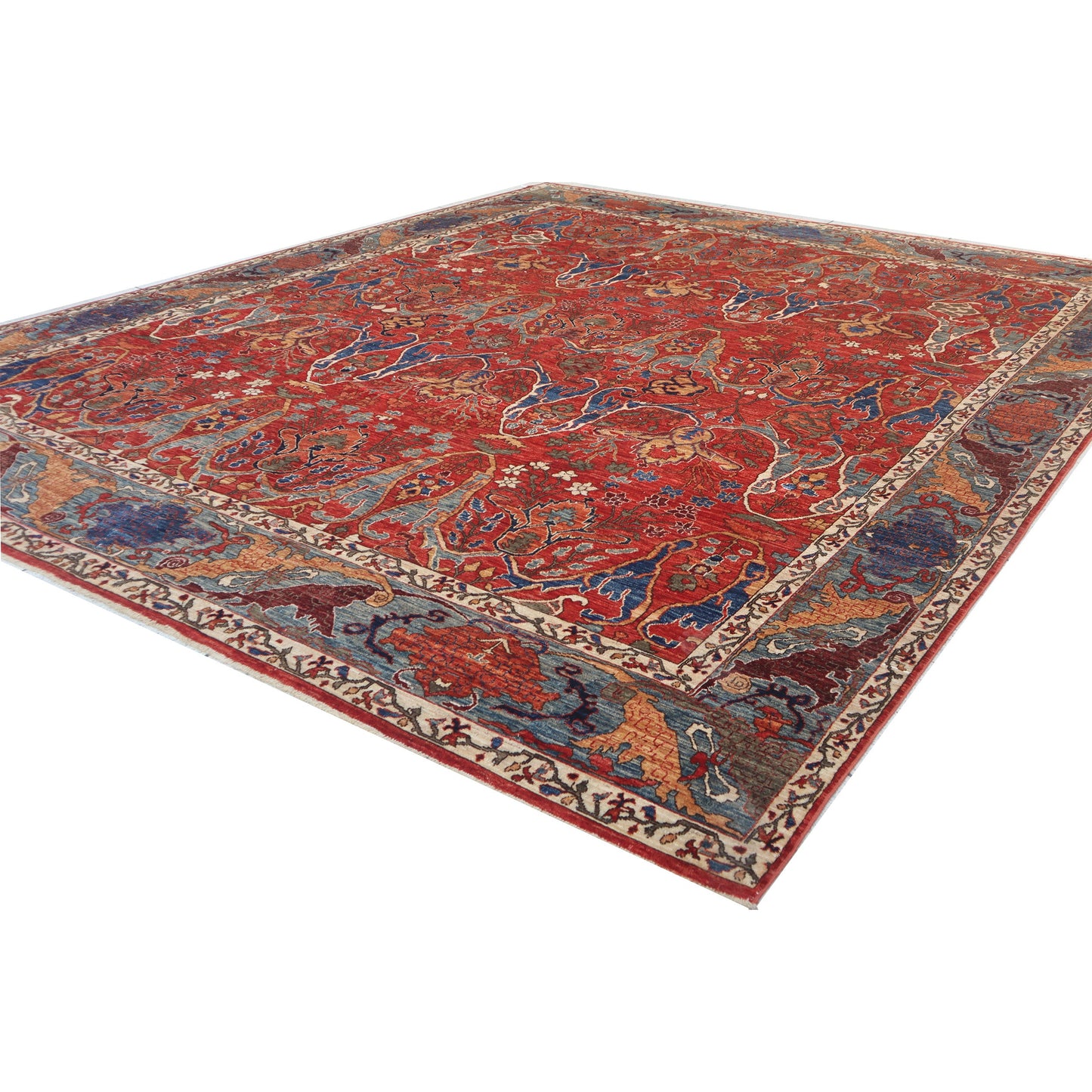 ARYANA ARYAN RUST / GREEN 11'8" X 14'9"