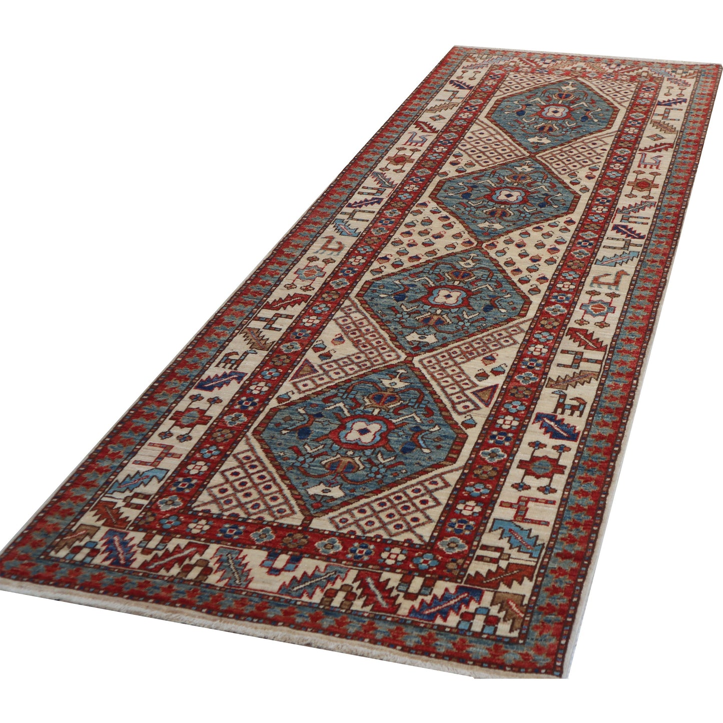 ARYANA ARYAN BEIGE / RUST 2'9" X 8'4"