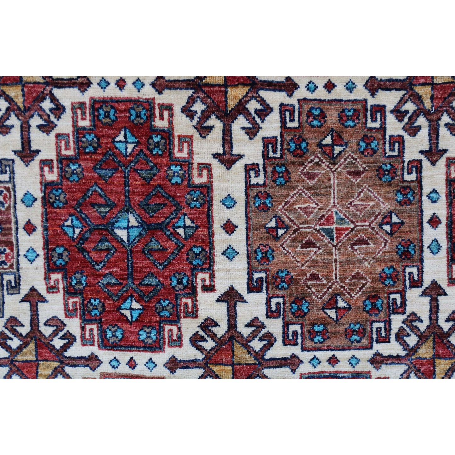 ARYANA ARYAN IVORY / BROWN 5'11" X 9'5"