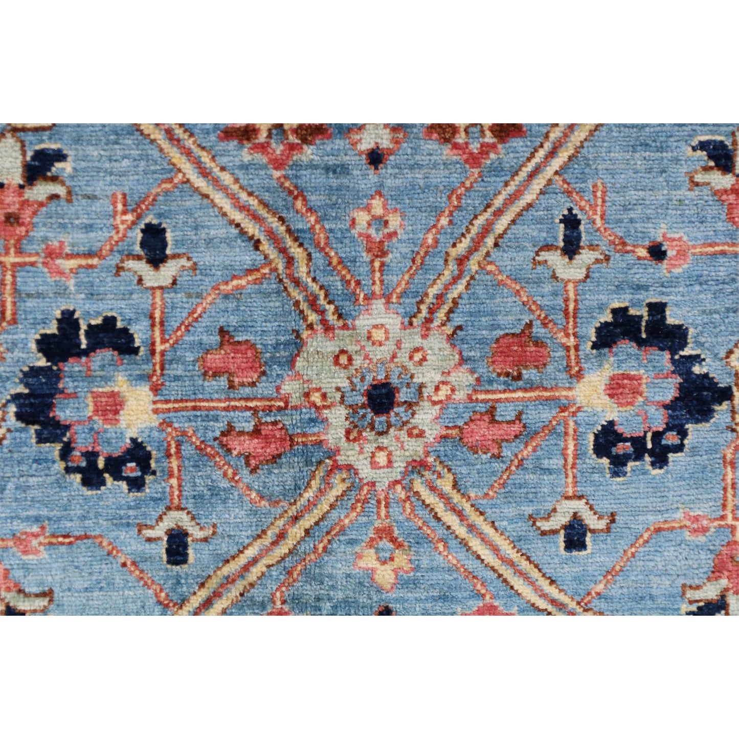 ARYANA ARYAN BLUE / LIGHT GREEN 5'11" X 8'10"