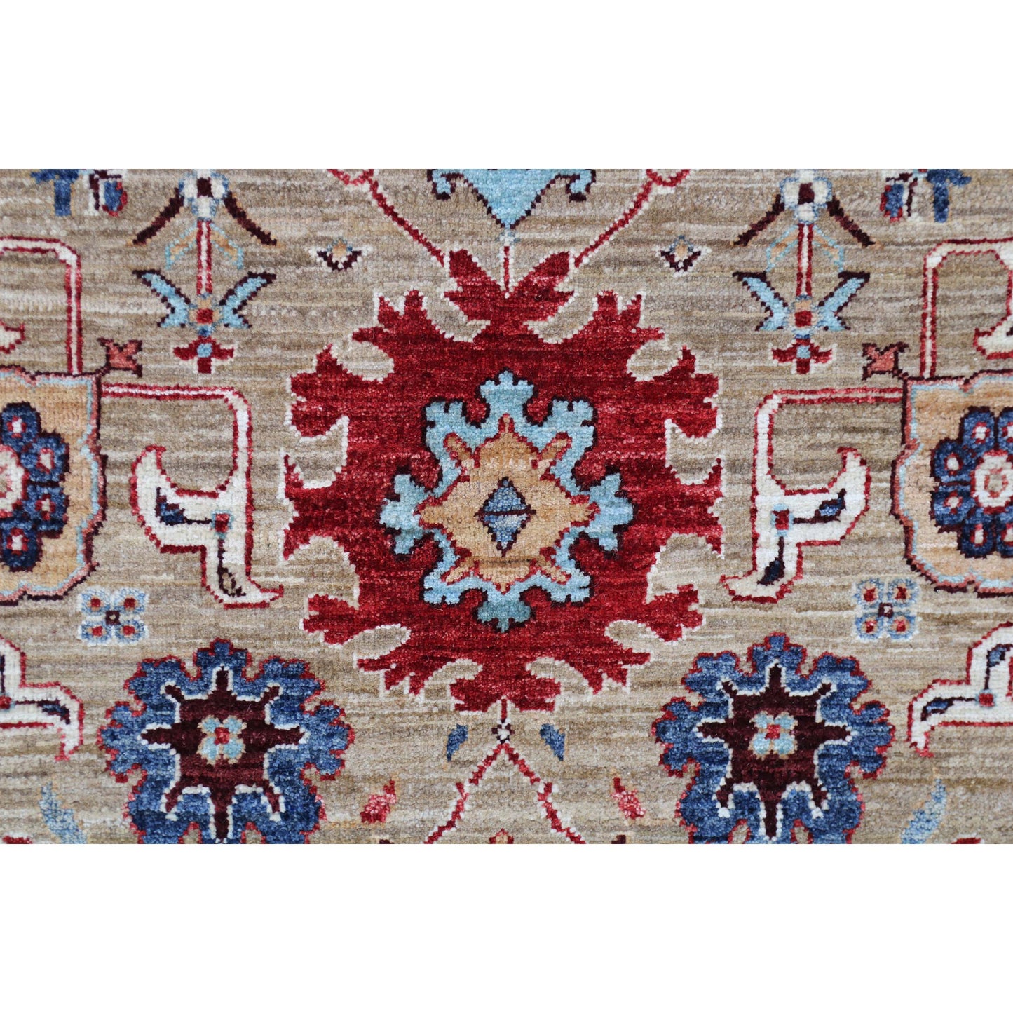 ARYANA ARYAN BROWN / RED 8' X 9'9"