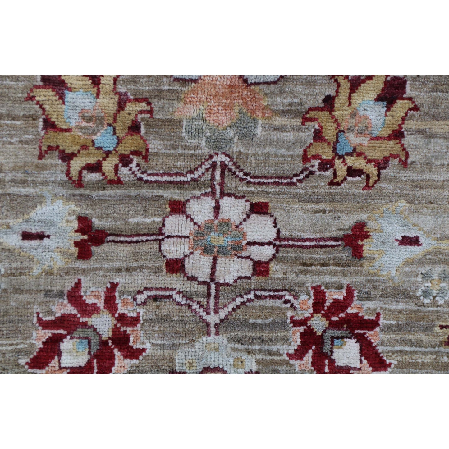 ARYANA ARYAN CAMEL / RED 10'1" X 13'8"