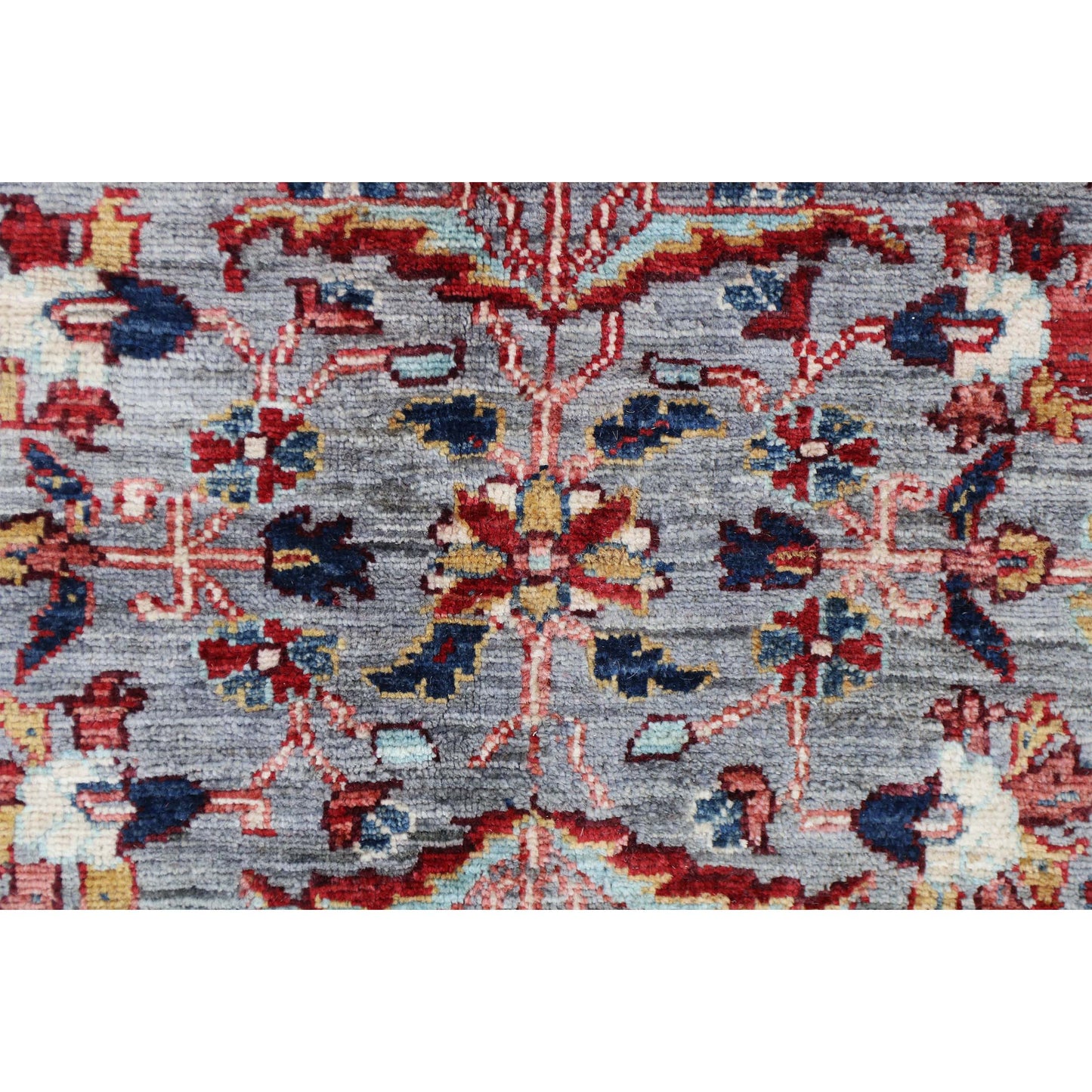 ARYANA ARYAN GREY / RED 9' X 11'7"