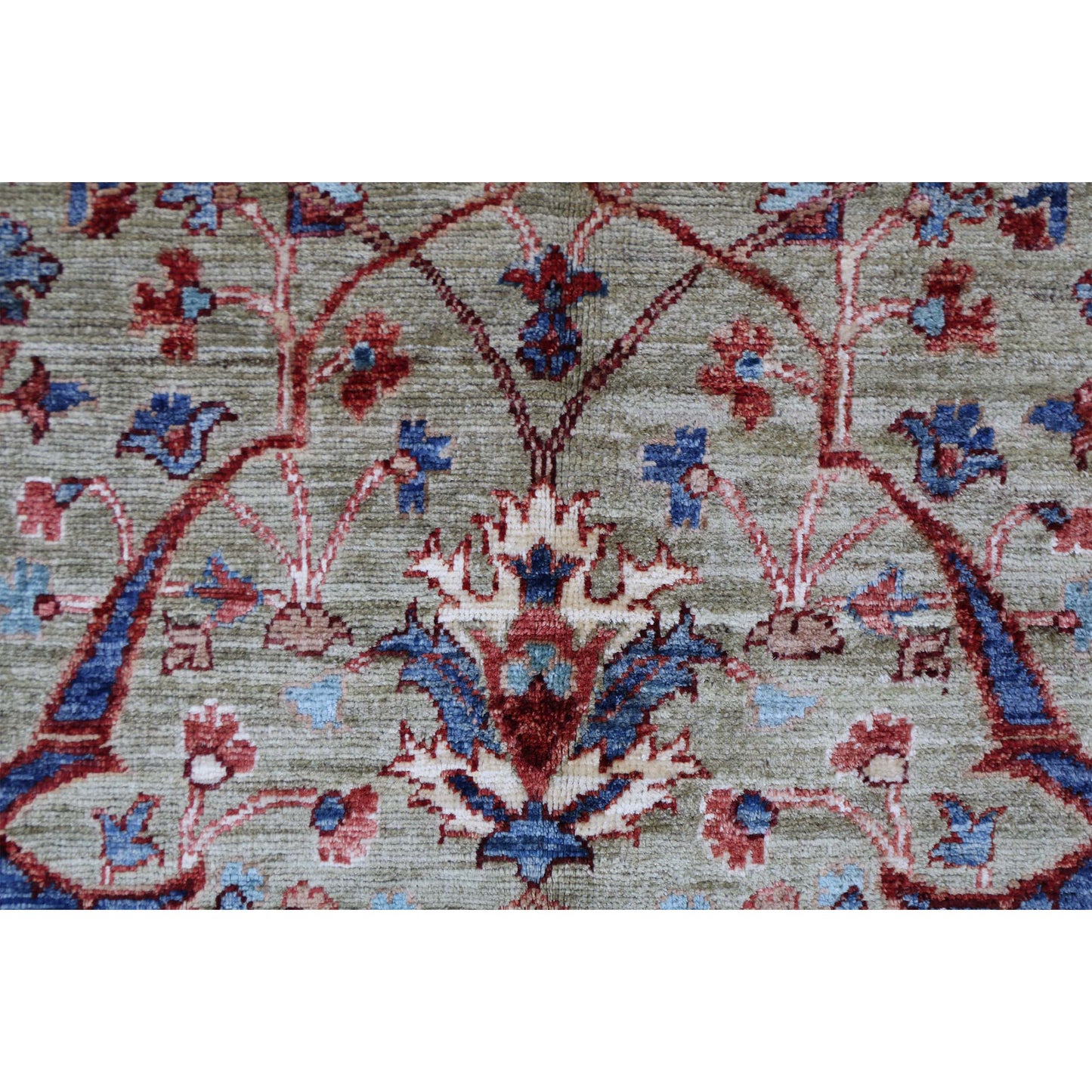 ARYANA ARYAN GREEN / BLUE 4'1" X 6'1"