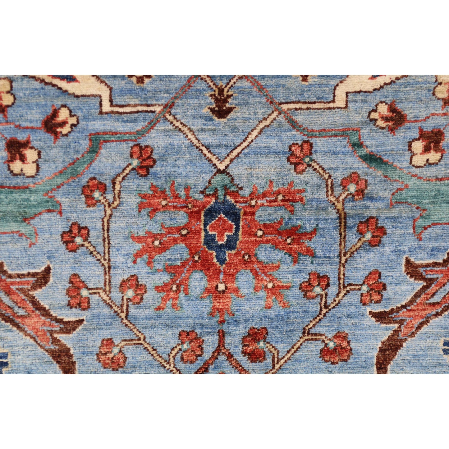 ARYANA BIJAR LIGHT BLUE / GREEN 3' X 21'8"