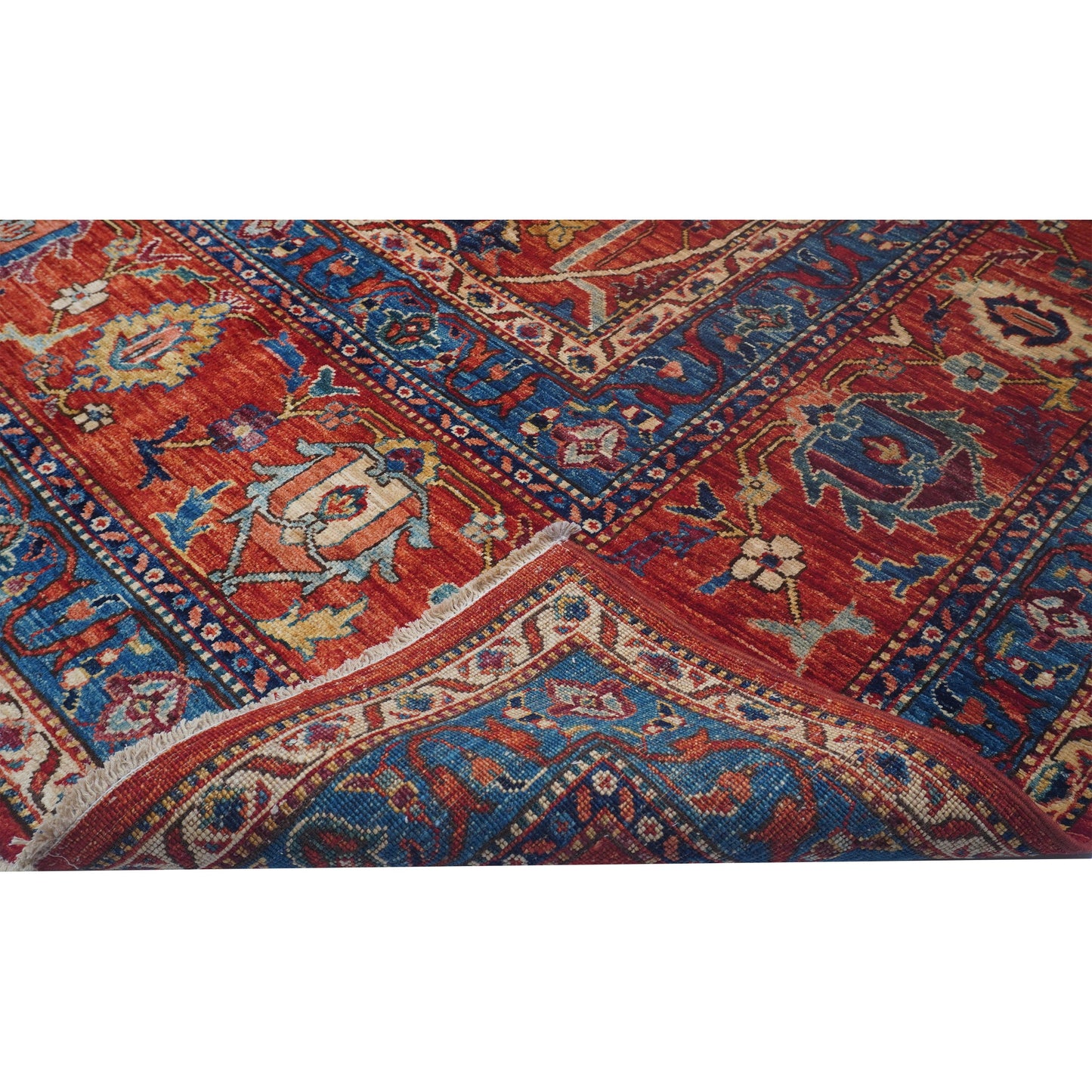 ARYANA ARYAN RED / GREY 9'10" X 13'3"