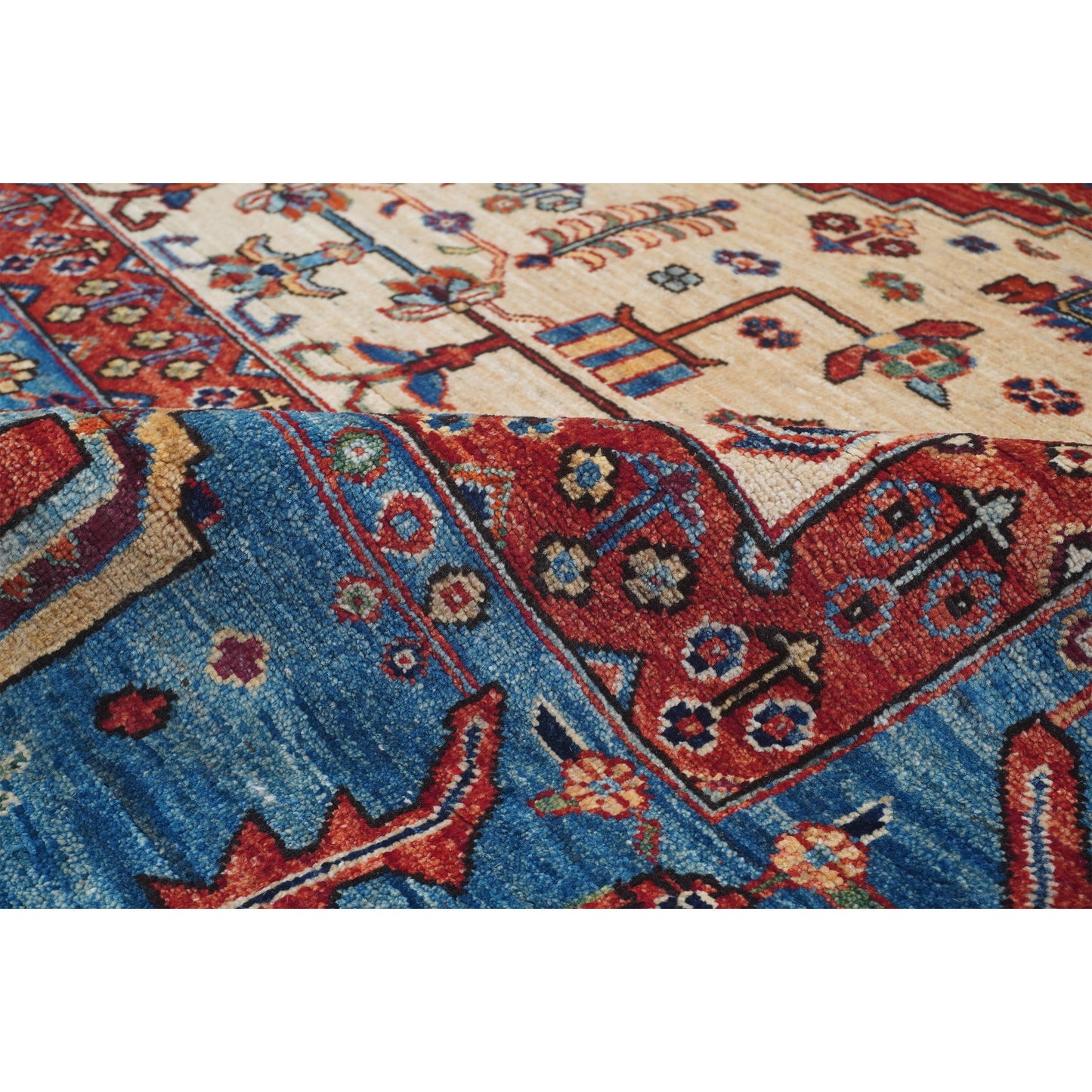 ARYANA ARYAN RED / BLUE 10'1" X 15'3"
