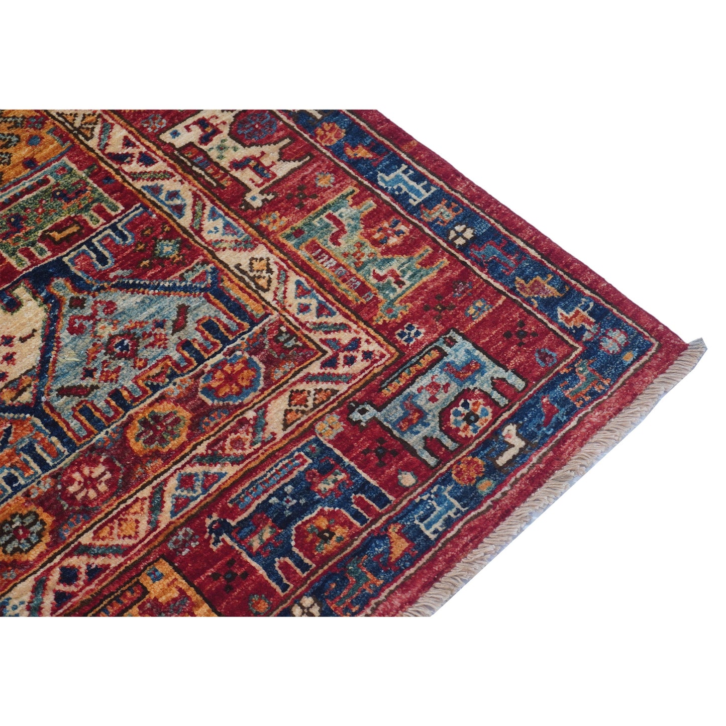 ARYANA ARYAN RED / MULTI 4'11" X 6'7"