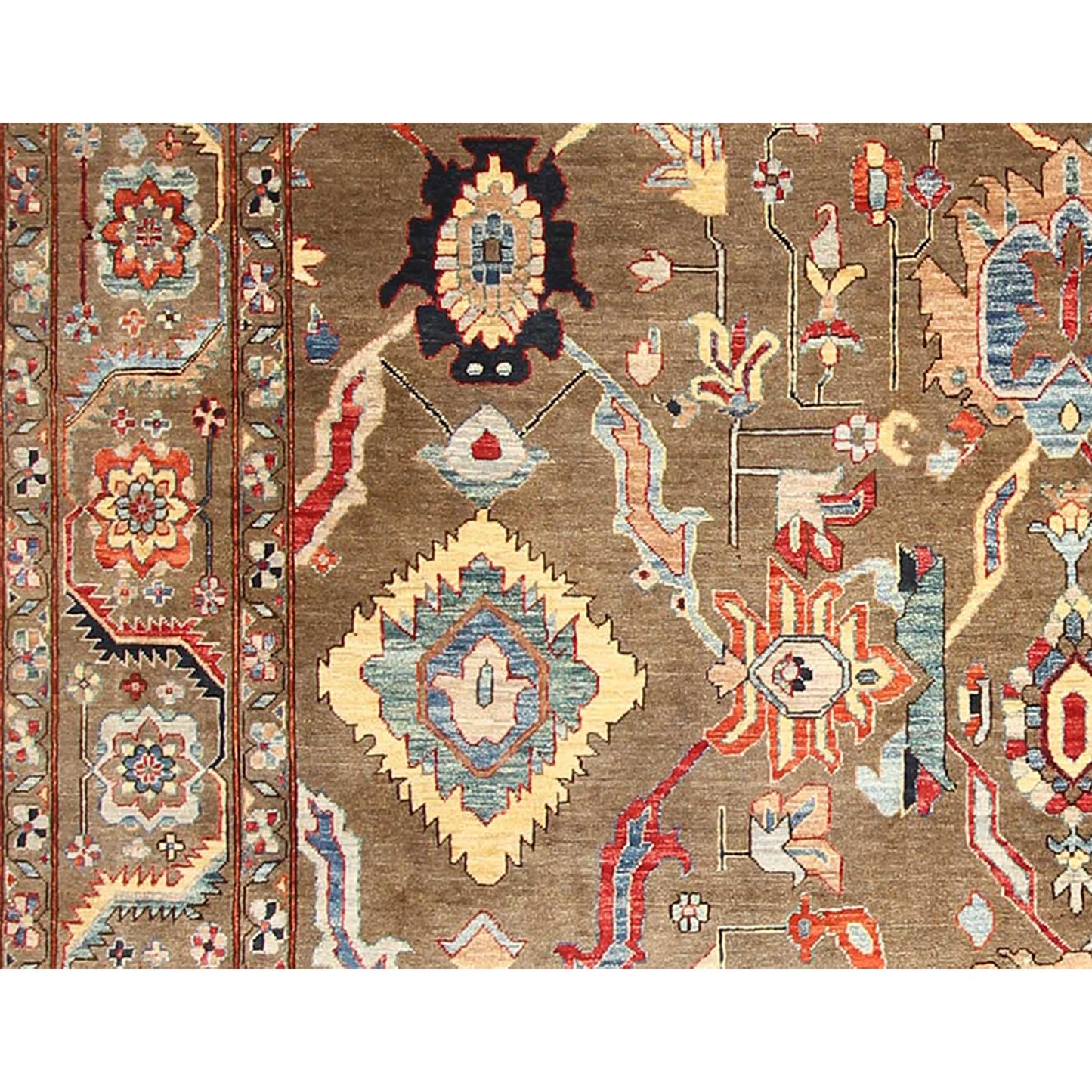 ARYANA ARYAN BROWN / MULTI 9' X 11'9"