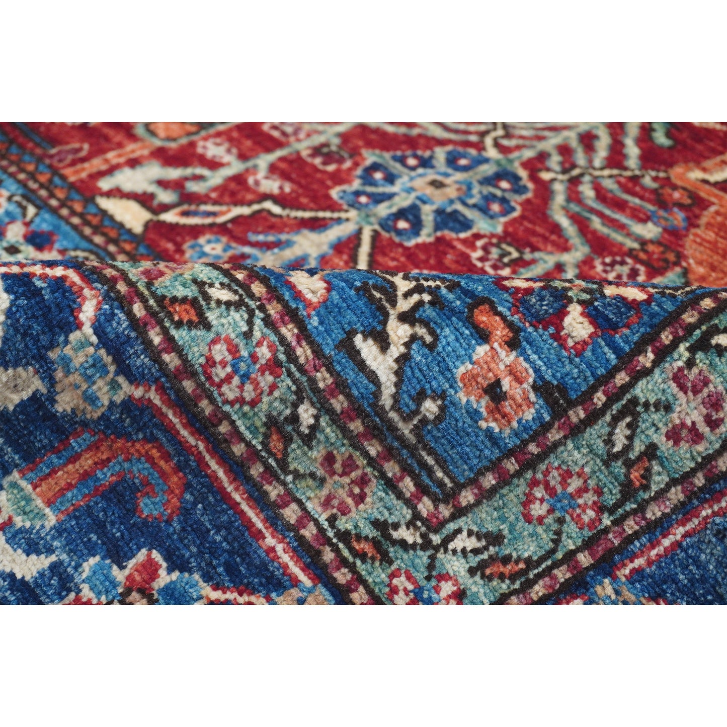 ARYANA ARYAN RED / BLUE 8' X 10'