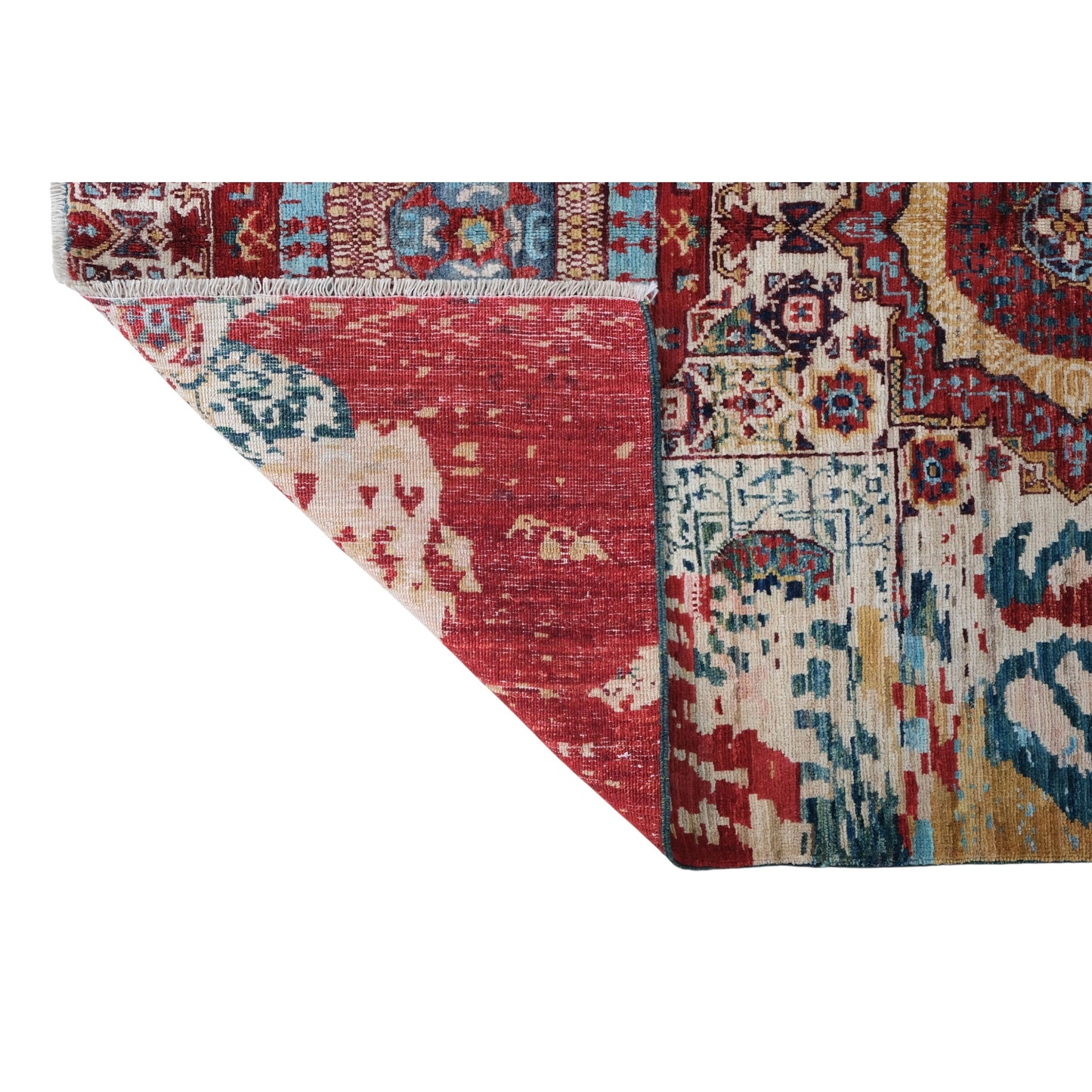 ARYANA ARYAN IVORY / RED 3'11" X 5'9"