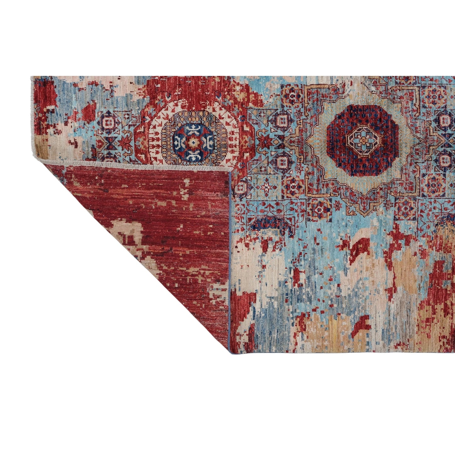 ARYANA MAMAB LIGHT BLUE / MULTI 5'1" X 7'