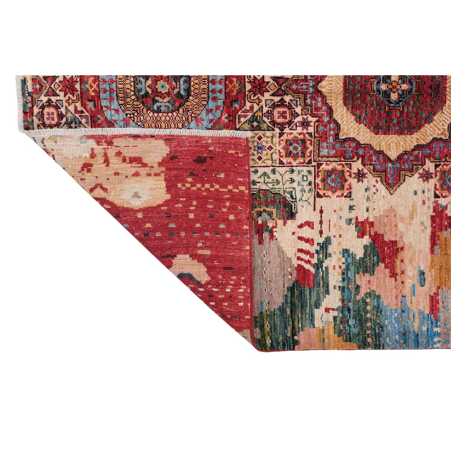 ARYANA MAMAB RED / MULTI 4'10" X 6'9"