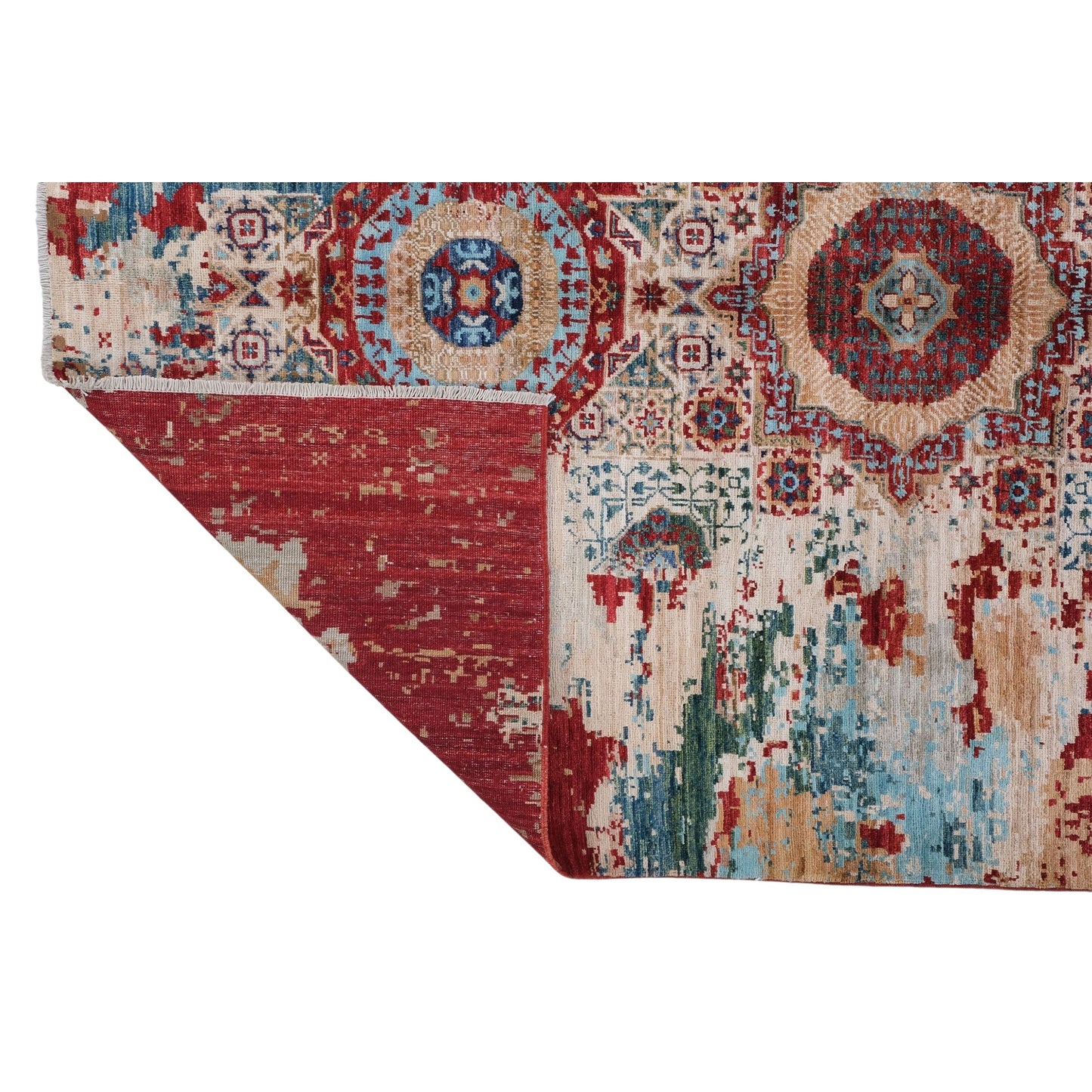 ARYANA ARYAN RED / IVORY 4'11" X 7'