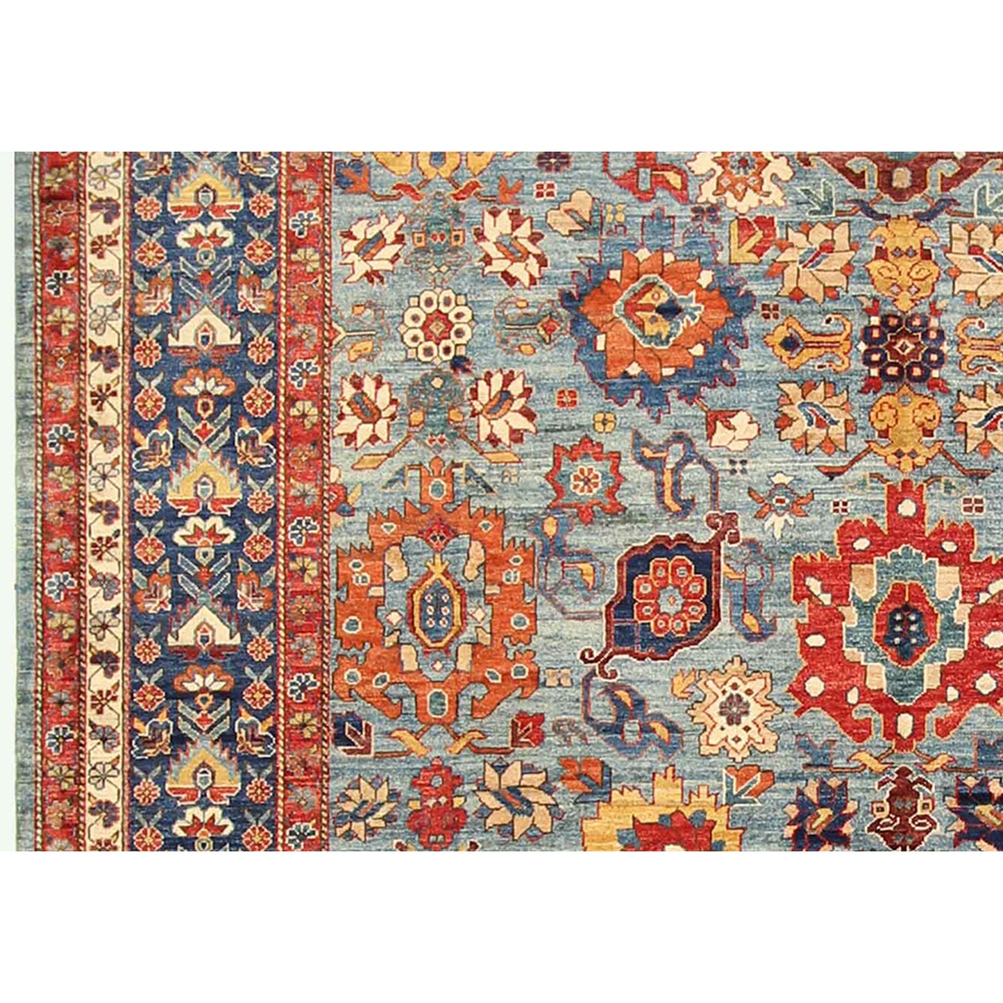 ARYANA ARYAN LIGHT BLUE / BLUE 9' X 11'11"