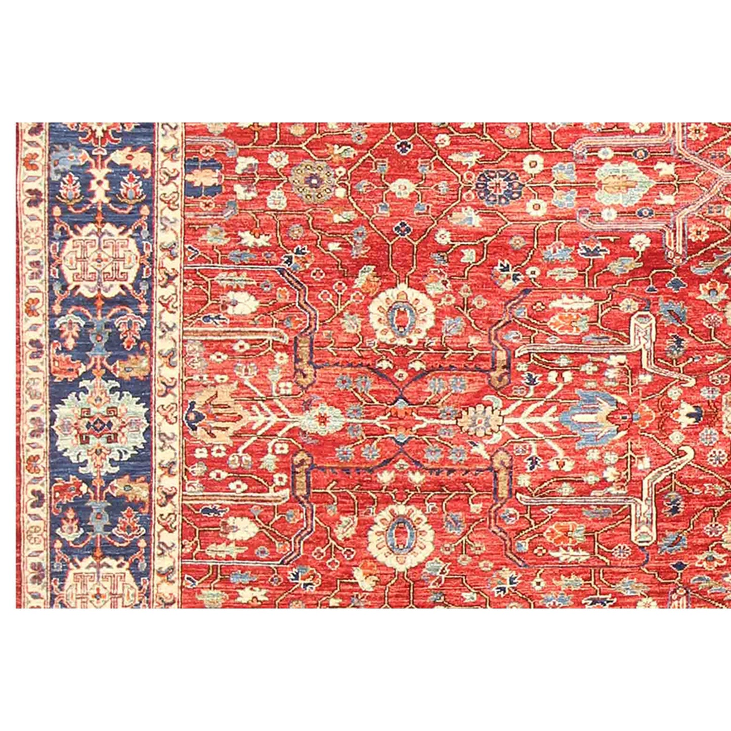 ARYANA ARYAN RED / BLUE 8'11" X 12'