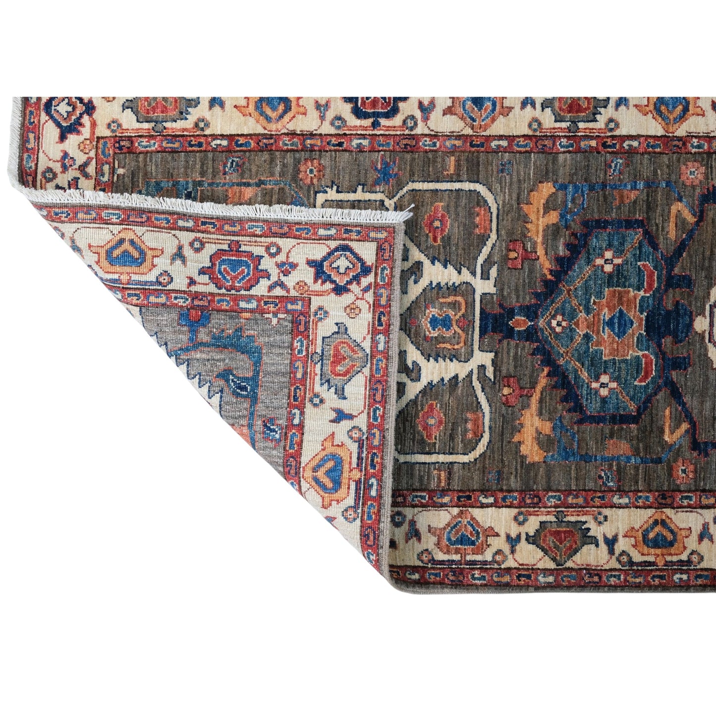 ARYANA ARYAN BROWN / IVORY 2'9" X 10'4"
