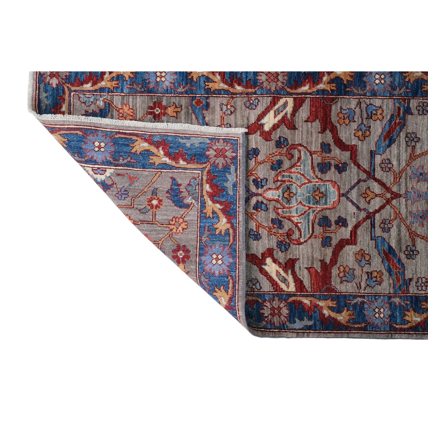 ARYANA ARYAN BROWN / NAVY 2'6" X 11'7"