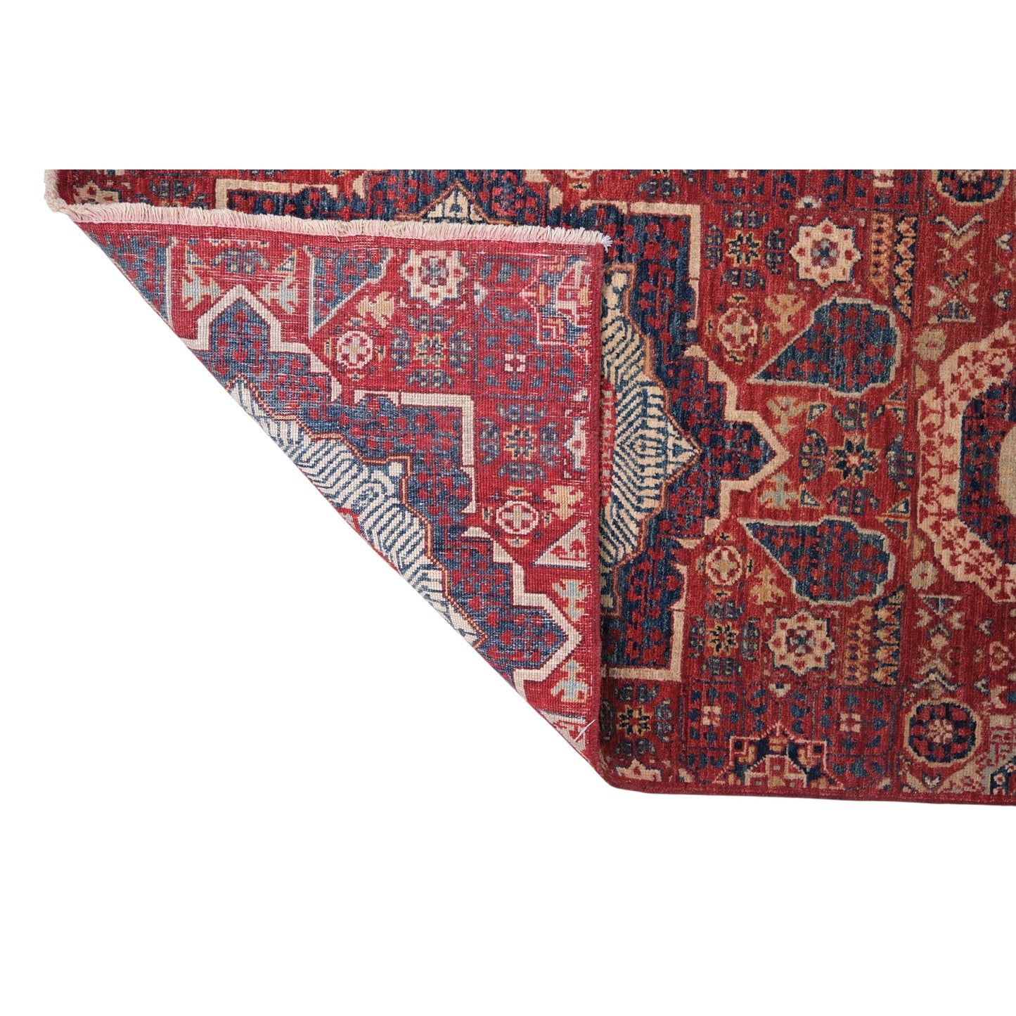 ARYANA ARYAN RED / NAVY 2'4" X 27'9"