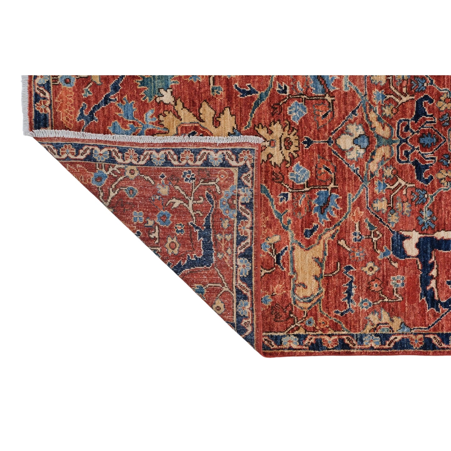 ARYANA ARYAN RED / NAVY 4' X 6'3"