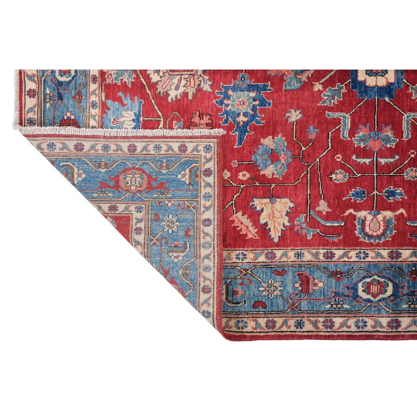 ARYANA ARYAN RED / LIGHT BLUE 5'2" X 7'4"