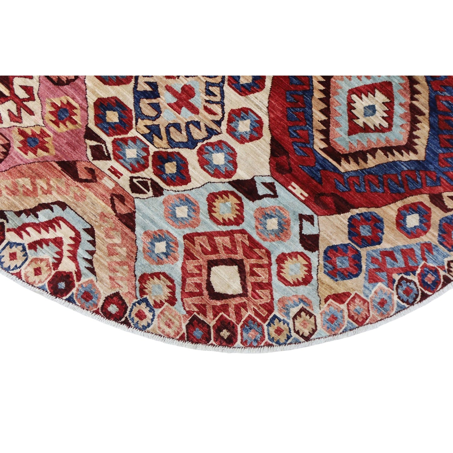 ARYANA ARYAN RED / NAVY 7'8" X 7'10"