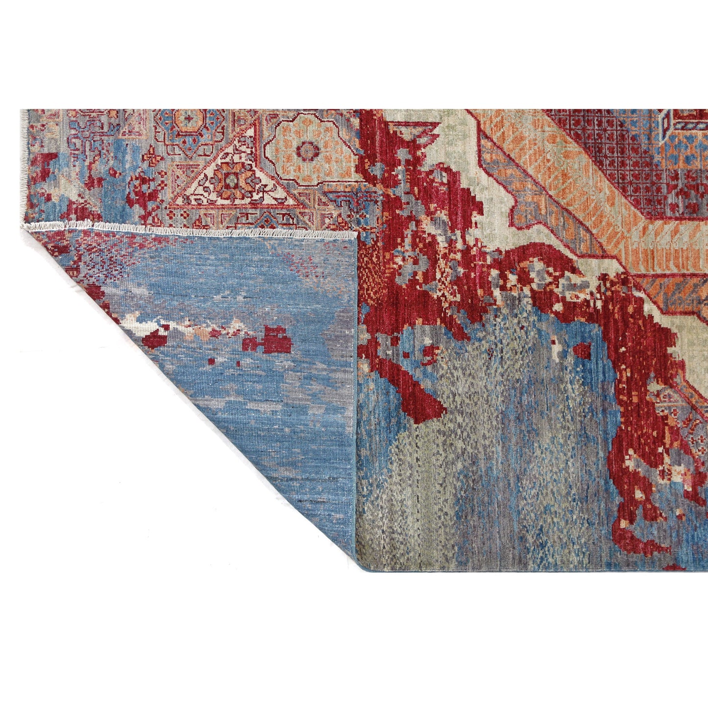 ARYANA ARYAN RED / BLUE 7'10" X 9'9"