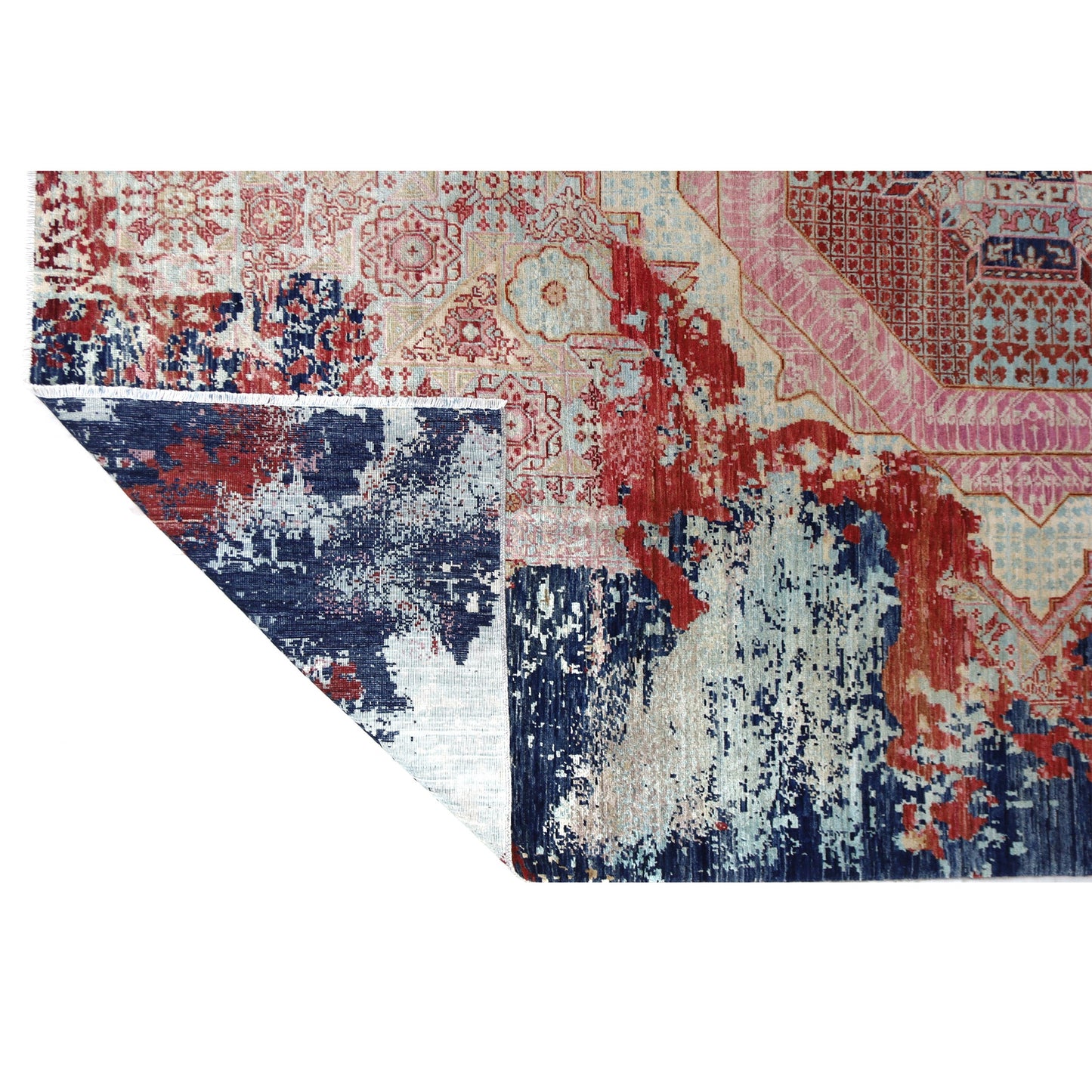 ARYANA ARYAN PINK / RED 7'10" X 10'9"
