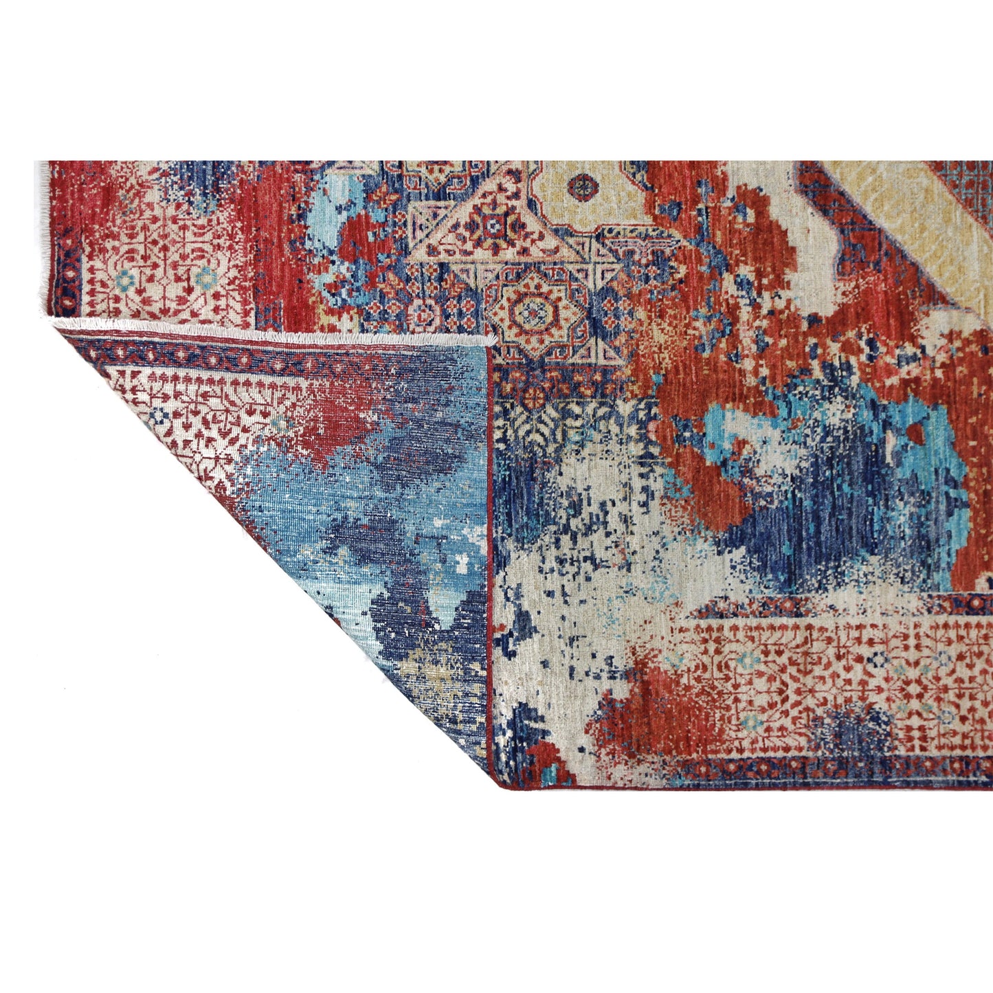 ARYANA ARYAN IVORY / RED 7'11" X 10'5"