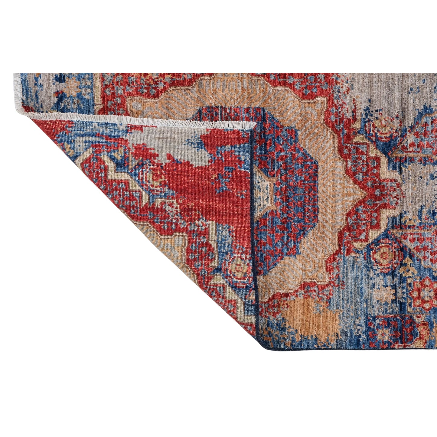 ARYANA ARYAN NAVY / RED 2'6" X 7'8"