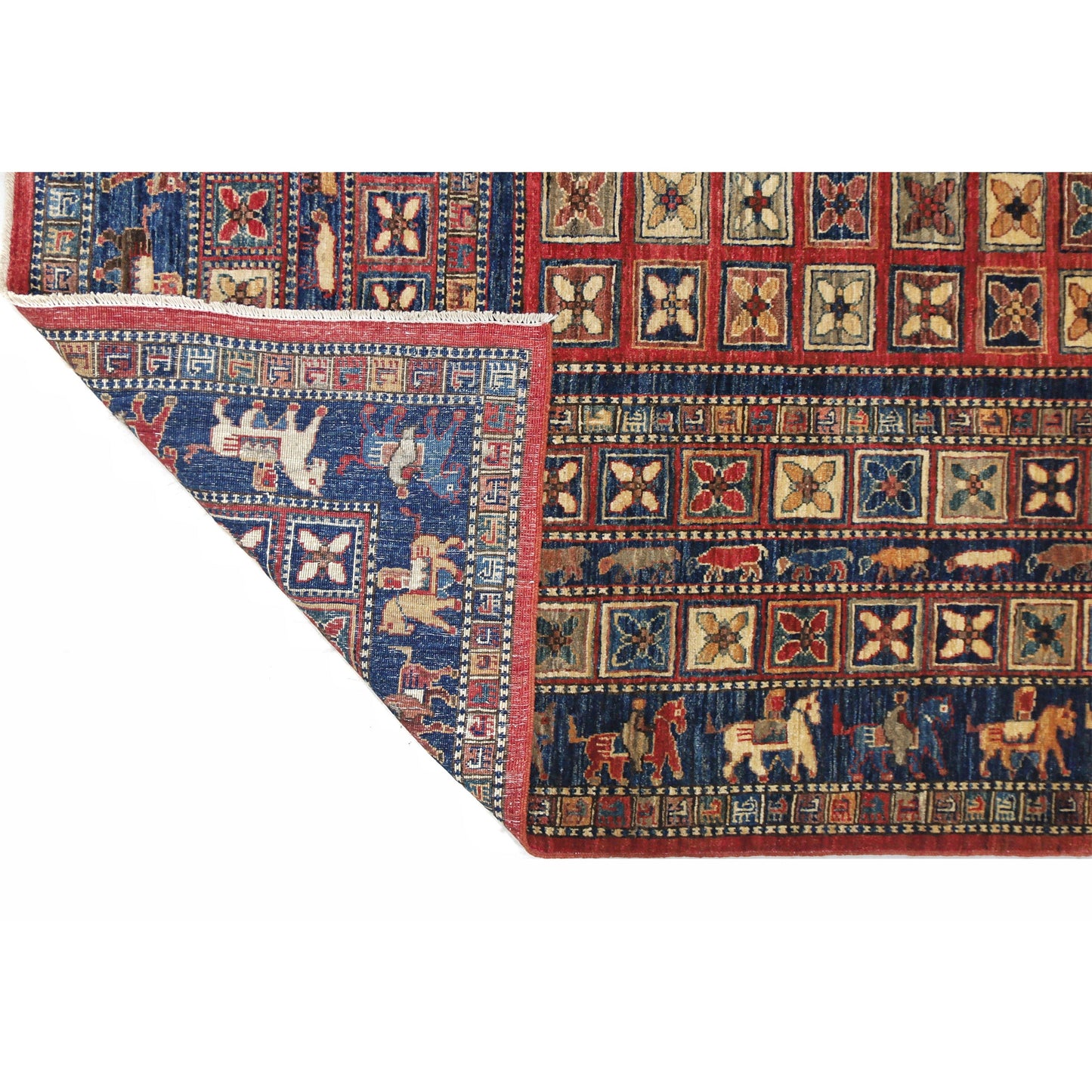 ARYANA ARYAN RED / NAVY 8'8" X 11'6"