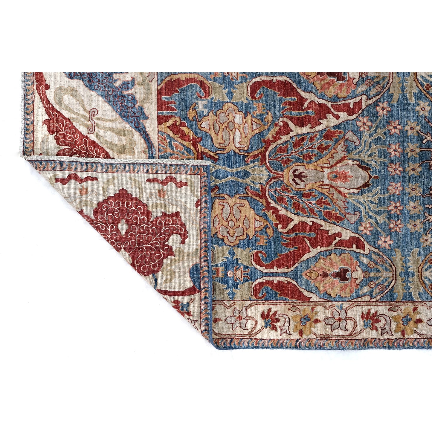 ARYANA ARYAN LIGHT BLUE / IVORY 8'10" X 12'1"