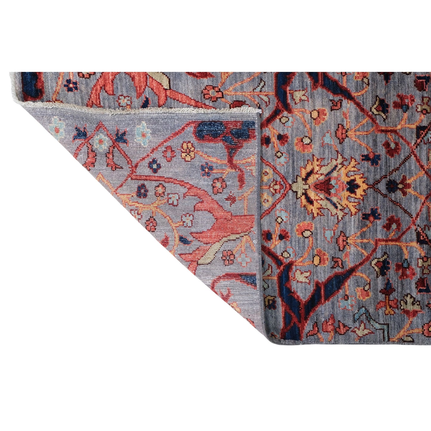 ARYANA ARYAN BROWN / NAVY 2'6" X 12'1"