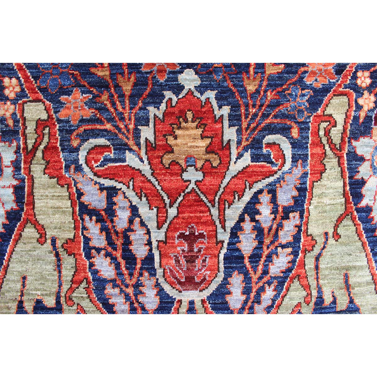 ARYANA BIJAR NAVY / GREEN 8'10" X 12'